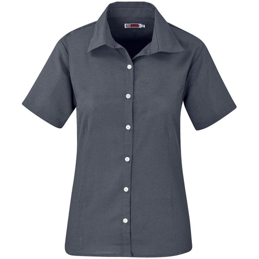 Ladies Short Sleeve Aspen Shirt GREY