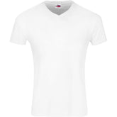 Mens Super Club 165 V-Neck T-Shirt WHITE