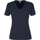 Ladies Super Club 165 V-Neck T-Shirt NAVY