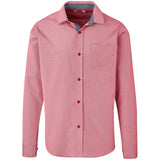 Mens Long Sleeve Coventry Shirt - Red RED