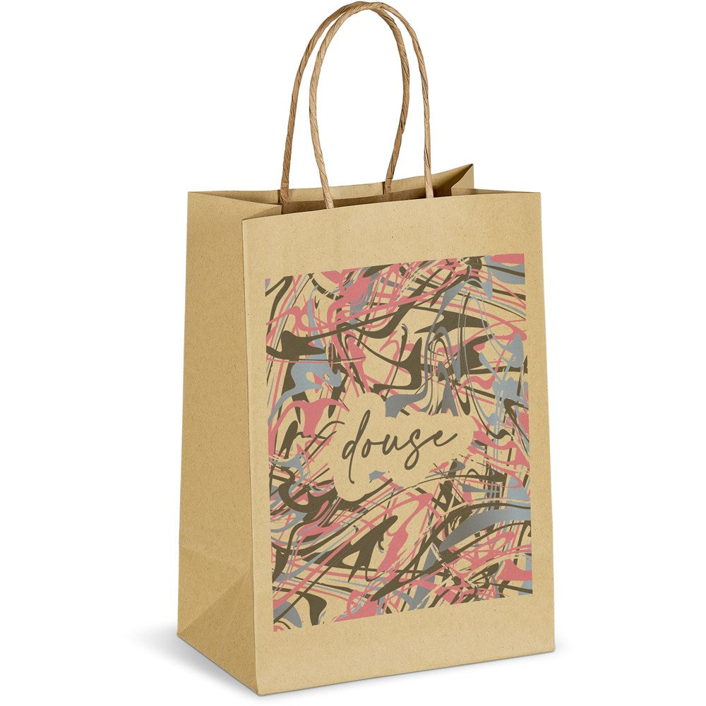 Altitude Ecological Digital Print Mini Paper Gift Bag 150gsm