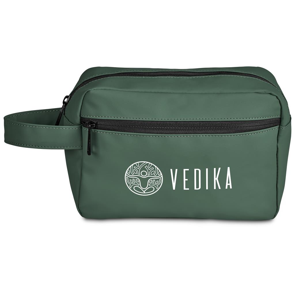 Altitude Everdri Water-Resistant Toiletry Bag DARK GREEN