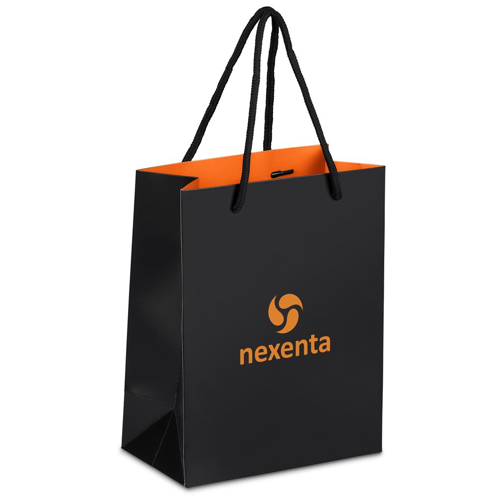 Altitude Finery Mini Paper Gift Bag ORANGE