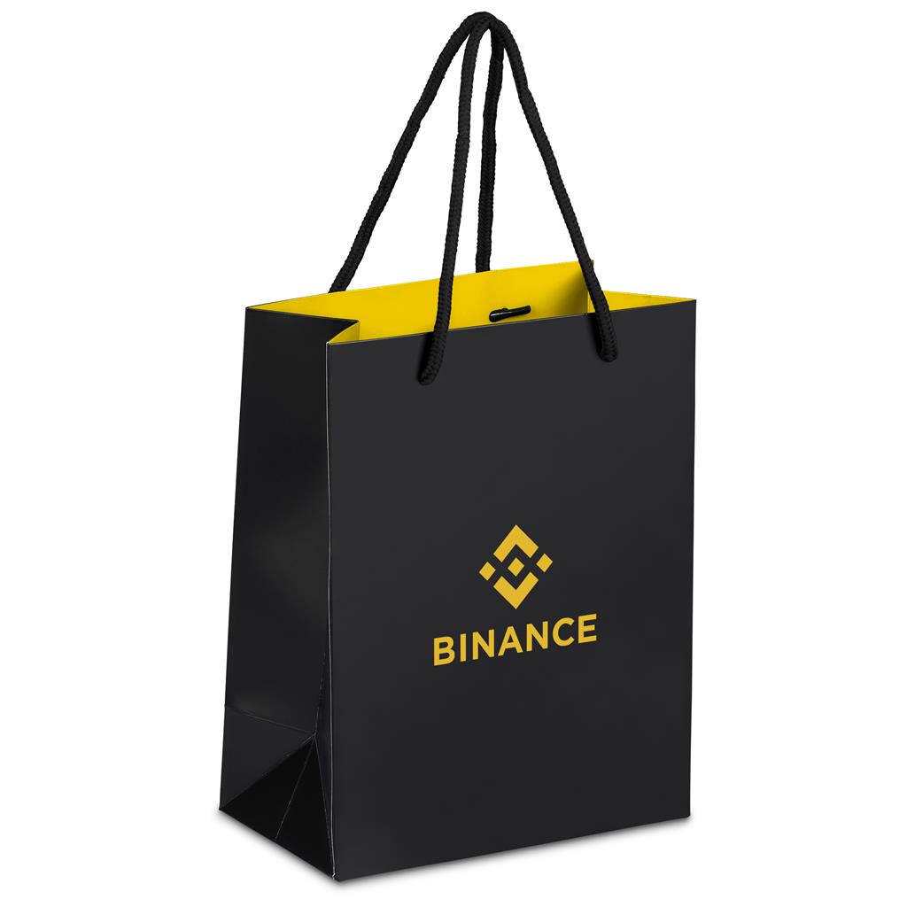 Altitude Finery Mini Paper Gift Bag YELLOW