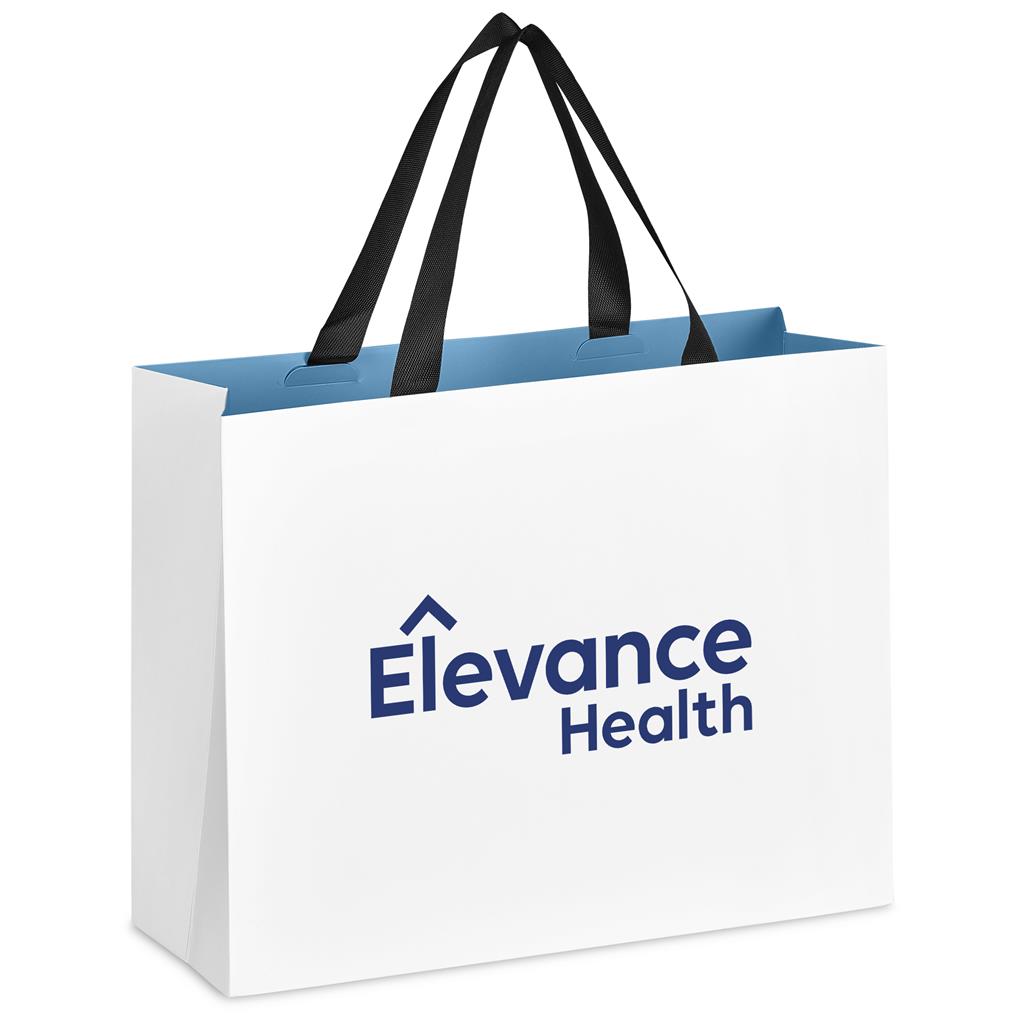 Altitude Galleria Midi Paper Gift Bag NEW BLUE