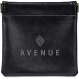 Eva & Elm Plush PU Tech & Accessory Pouch BLACK