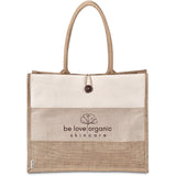 Okiyo Fukei Jute & Cotton Tote