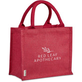 Okiyo Miyag Midi Jute Gift Bag RED