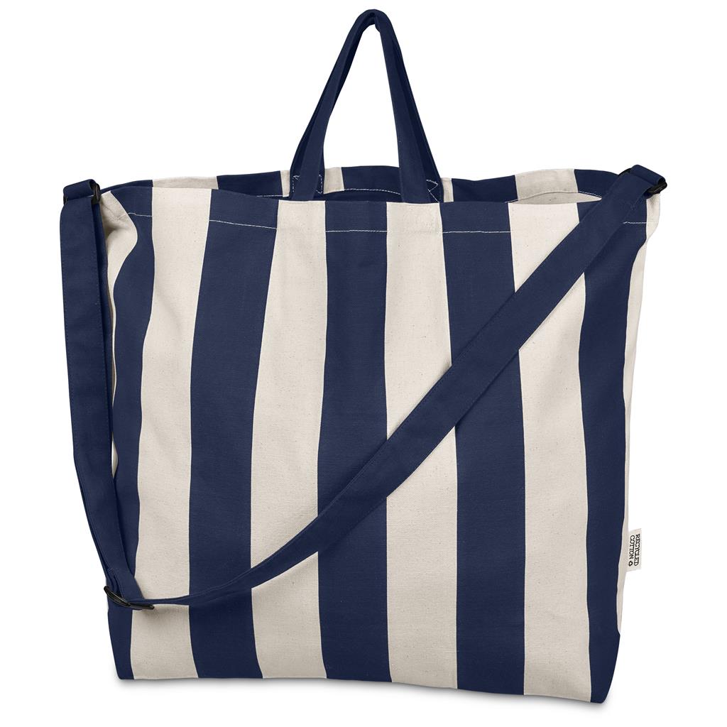 Okiyo Natsuri Recycled Cotton Canvas Large Beach Bag