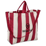 Okiyo Natsuri Recycled Cotton Canvas Large Beach Bag