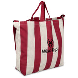 Okiyo Natsuri Recycled Cotton Canvas Large Beach Bag