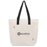 Okiyo Tansu Recycled Canvas Conference Tote BLACK