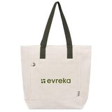 Okiyo Tansu Recycled Canvas Conference Tote OLIVE