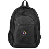 Swiss Cougar Boston Laptop Backpack BLACK