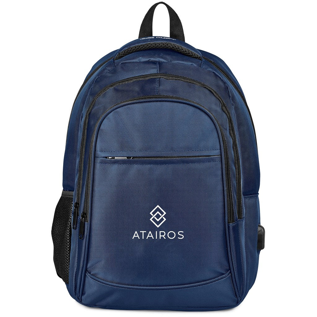Swiss Cougar Boston Laptop Backpack NAVY