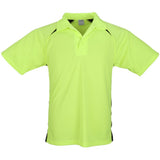 Kids Splice Golf Shirt - Lime LIME