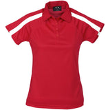 Ladies Monte Carlo Golf Shirt - Red RED