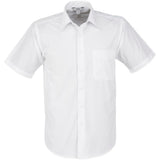 Mens Short Sleeve Metro Shirt - White WHITE