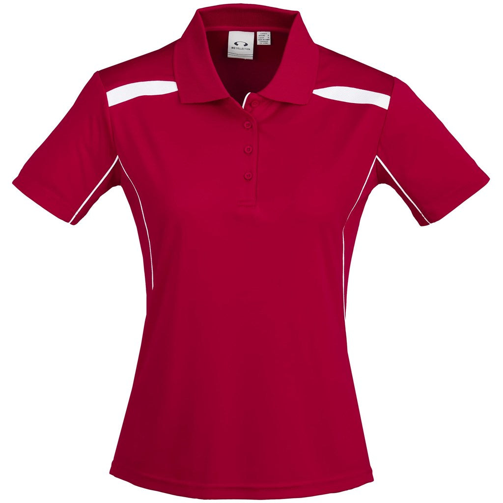 Ladies United Golf Shirt - Red RED