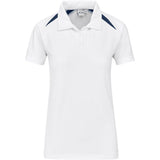 Ladies Splice Golf Shirt - White WHITE