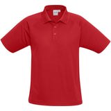 Kids Sprint Golf Shirt - Red RED