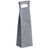 Hoppla Velto RPET Felt Single Wine Bottle Carrier