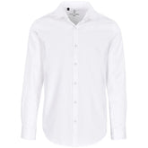 Mens Long Sleeve Alex Varga Opus Stretch Shirt WHITE