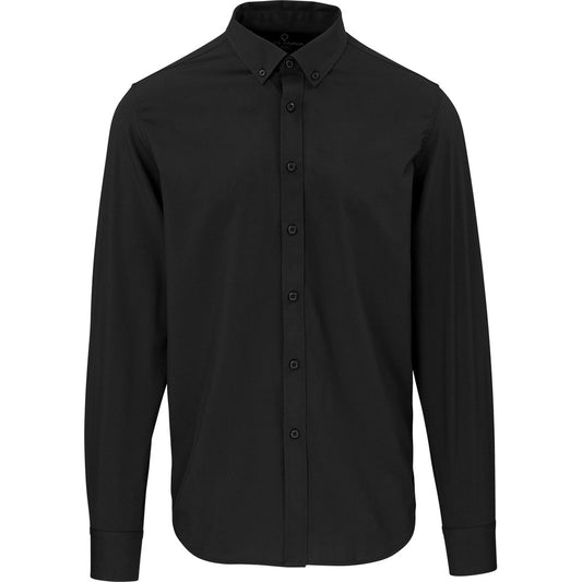 Mens Long Sleeve Sorrento Shirt BLACK