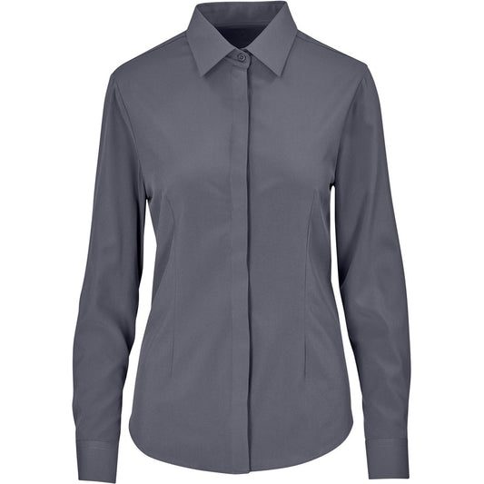 Ladies Long Sleeve Alex Varga Sorrento Shirt CHARCOAL