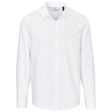 Mens Long Sleeve Alex Varga Hallstatt Shirt WHITE