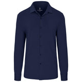 Mens Long Sleeve Alex Varga Cronus Knitted Shirt