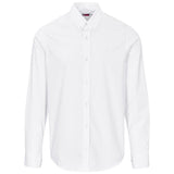 Mens Long Sleeve Sheffield Stretch Shirt WHITE