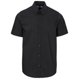 Mens Short Sleeve Sheffield Stretch Shirt BLACK