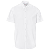 Mens Short Sleeve Sheffield Stretch Shirt WHITE