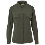 Ladies Long Sleeve Amatola Shirt OLIVE