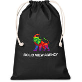 Altitude Allsorts Maxi Cotton Drawstring Pouch Default Title BLACK