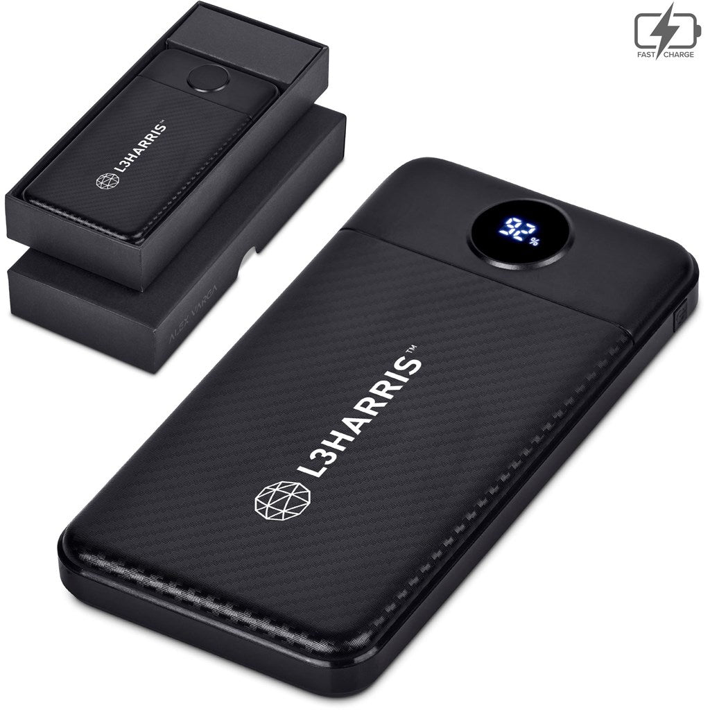 Alex Varga Lagarna Fast Charge 20W Power Bank - 10.000mAh BLACK