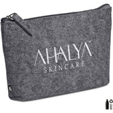 Okiyo Kesho Recycled PET Felt Accessory Bag GREY