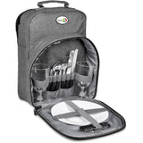 Avenue 2-Person Picnic Backpack Cooler GREY