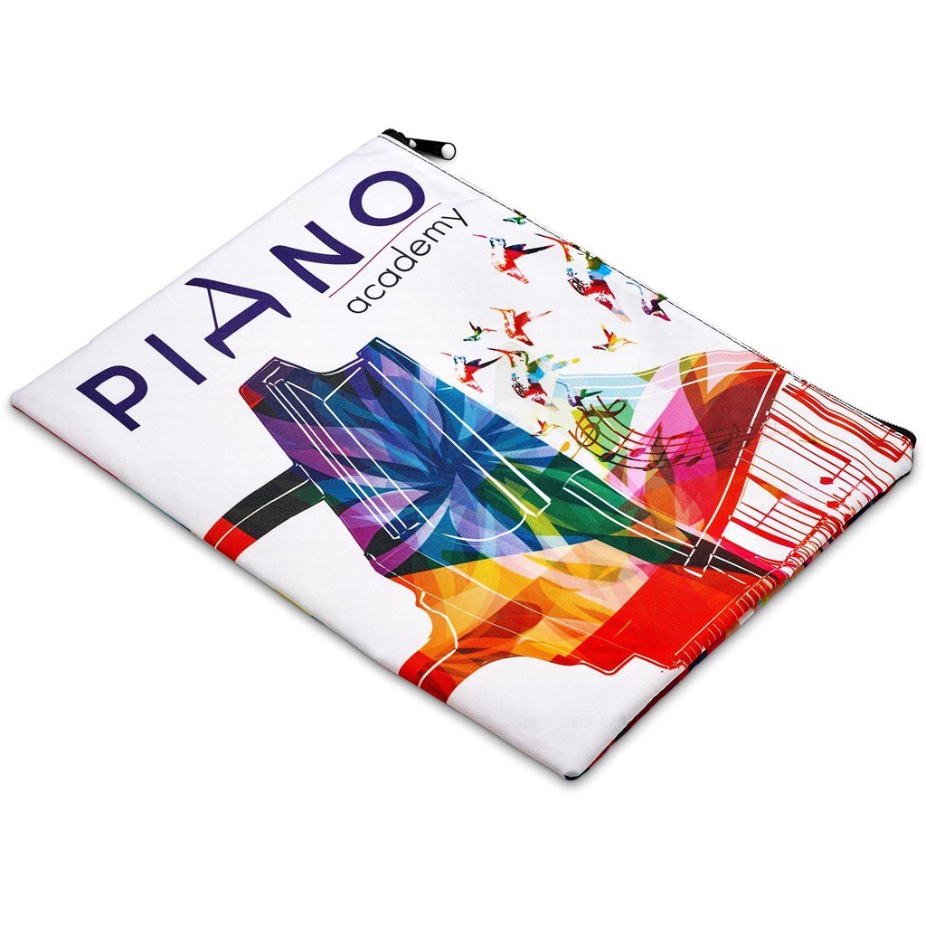 Pre-Printed Sample Hoppla Clifton A4 Document Bag BLACK