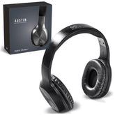 Swiss Cougar Austin Bluetooth Headphones BLACK