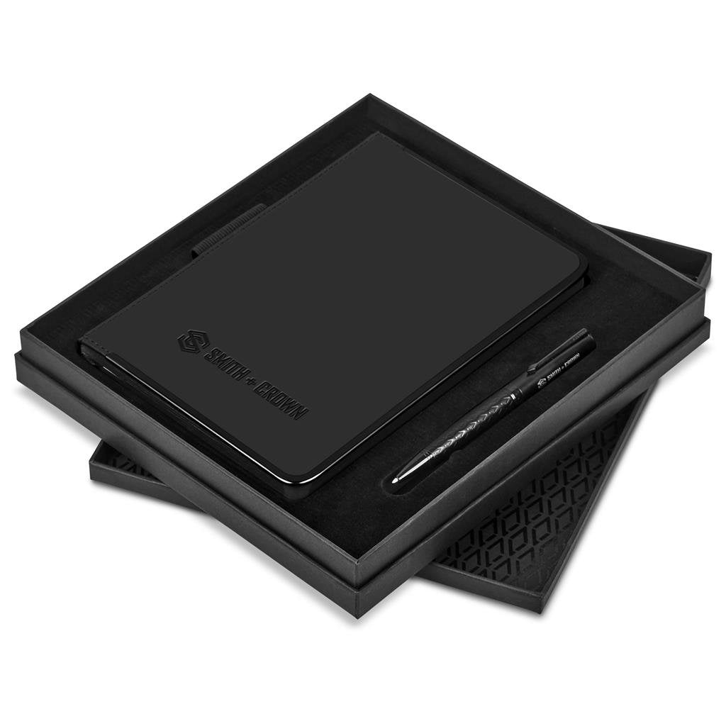 Alex Varga Nomikos Notebook & Pen Set BLACK