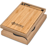 Okiyo Yahari Bamboo Notebook & Pen Set NATURAL