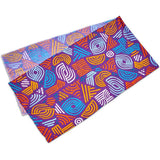 Pre-Printed Sample Hoppla Crown Polyester Head Wrap BLACK