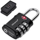 Alex Varga Vault TSA Combination Lock BLACK
