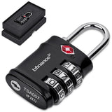 Alex Varga Vault TSA Combination Lock BLACK