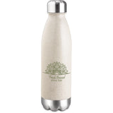 Okiyo Kimi Wheat Straw Water Bottle - 680ml NATURAL