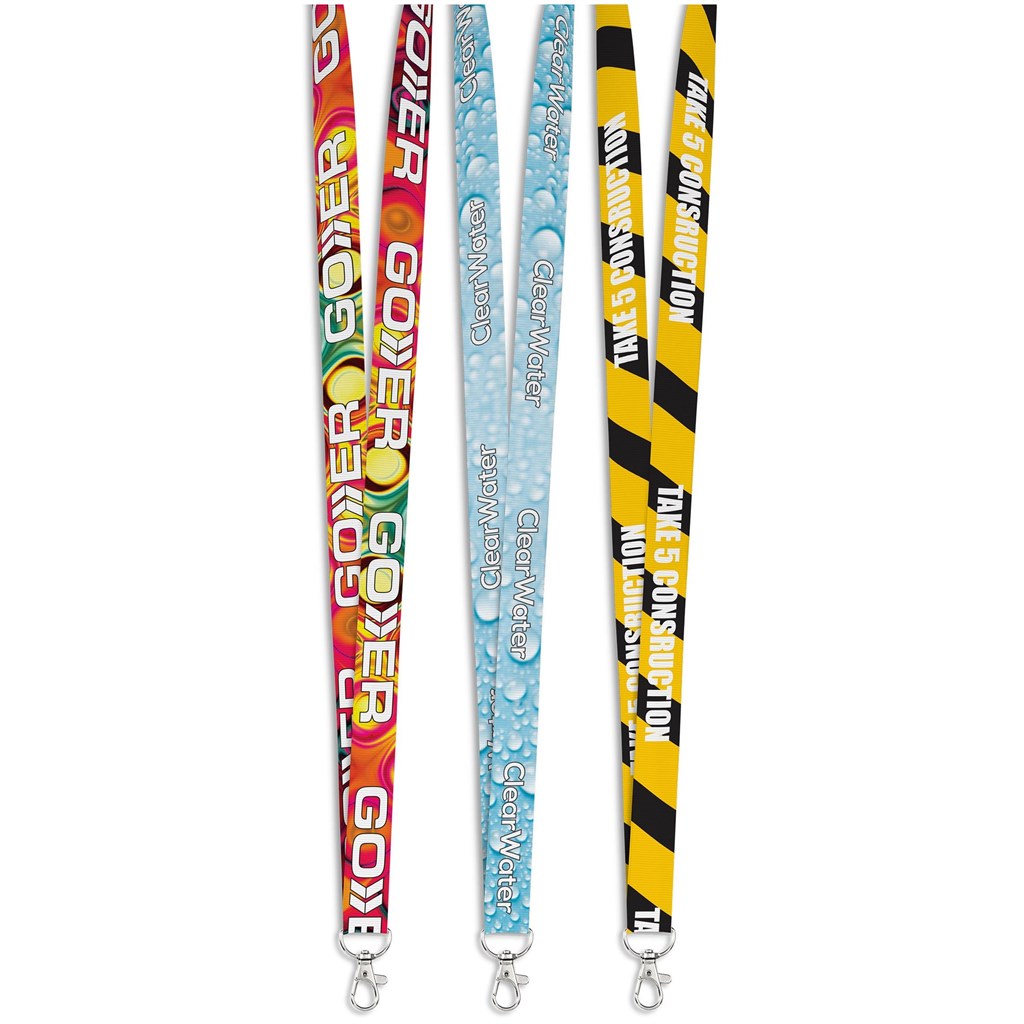 Altitude Snap Hook Clip Double-Sided Sublimation Petersham Lanyard Default Title