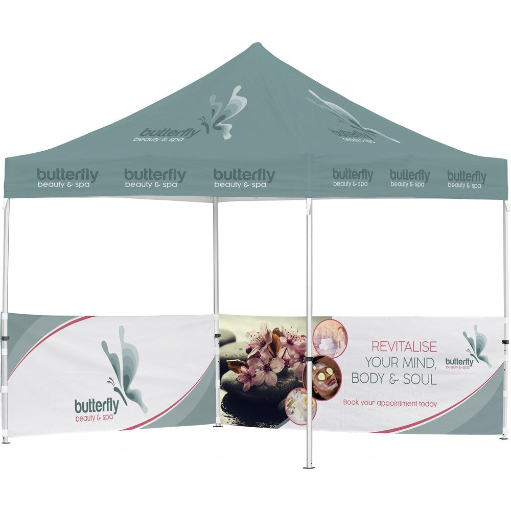 Ovation Sublimated Gazebo 3m X 3m - 2 Half-Wall Skins Default Title