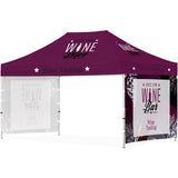 Ovation Sublimated Gazebo 4.5m X 3m - 2 Short Full-Wall Skins Default Title